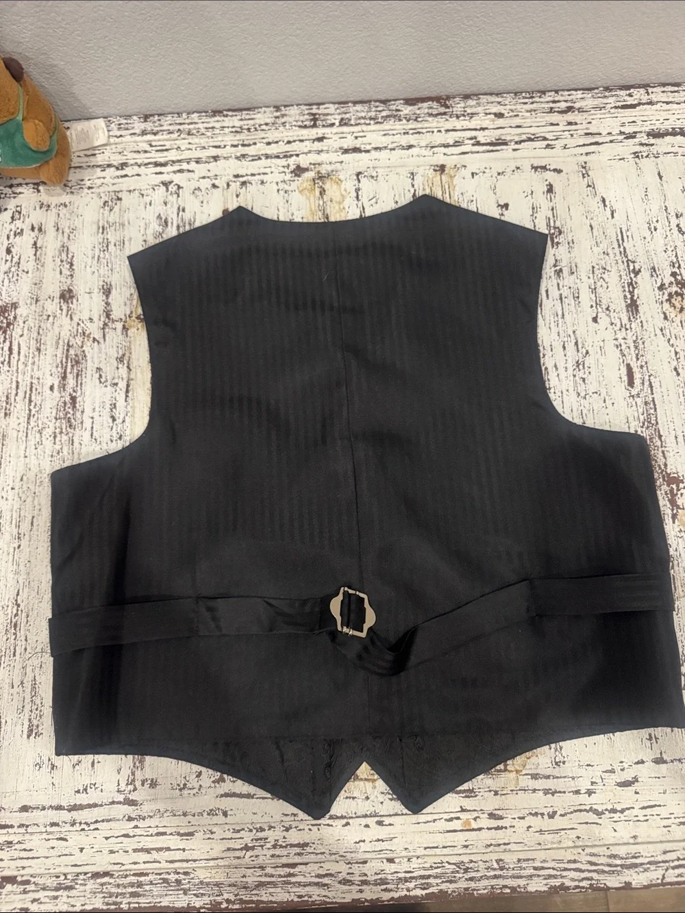 Scully Black Paisley Notch-Lapel Vest Youth L